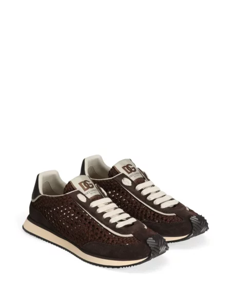 Sneakerși Dolce & Gabbana maro