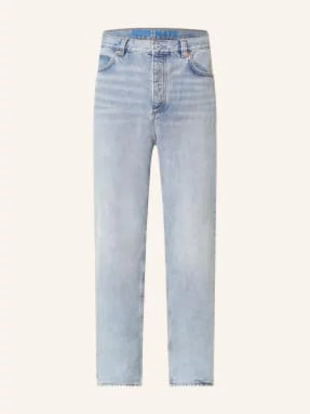 Hugo Jeansy Nate Baggy Fit blau