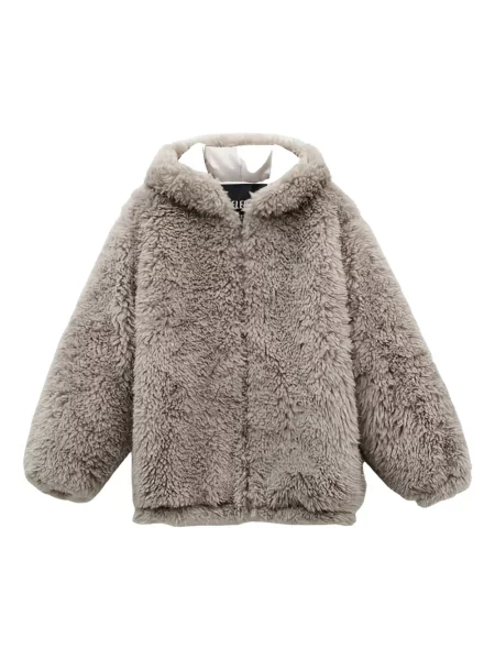 Geacă Eleh cu glugă gri