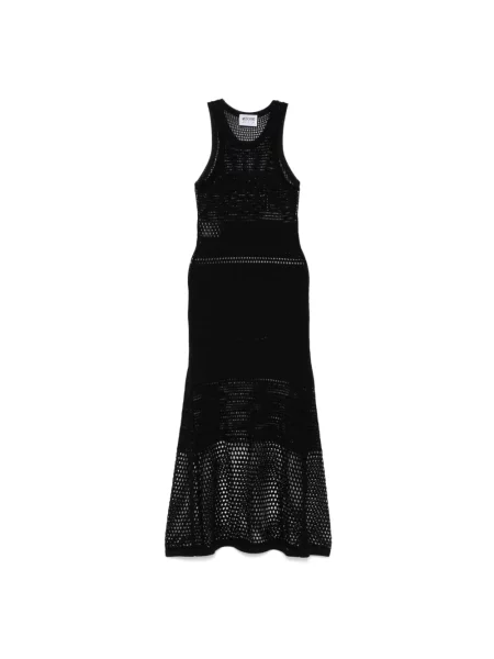 Sukienka Moschino z autografem czarna