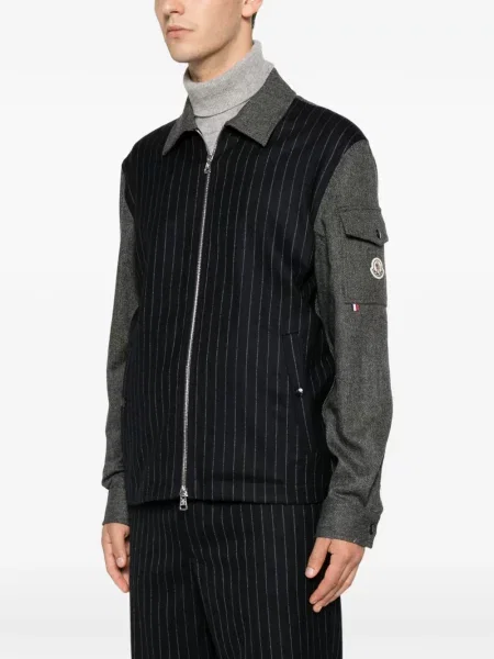 Lung cămașă Moncler albastru