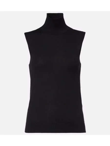 Vestă Loro Piana din cașmir negru