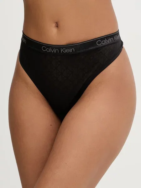 Calvin Klein Underwear Tangá čierna