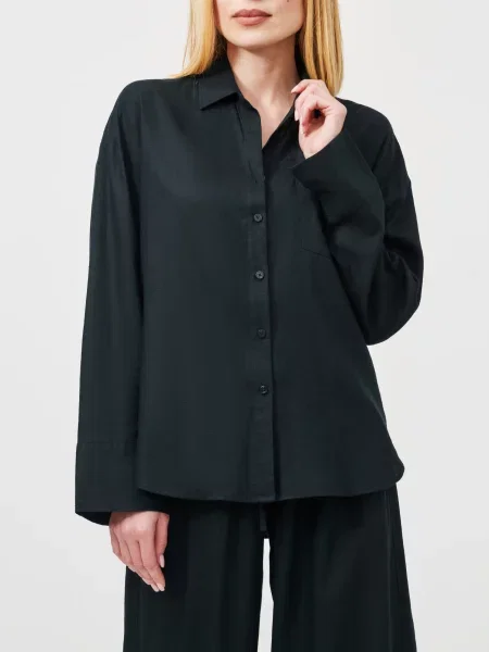 Рубашка Emporio Armani черная