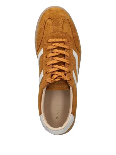 Sneakerși Gant din piele de căprioară maro