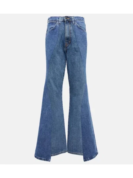 Blugi evazați Gabriela Hearst albastru