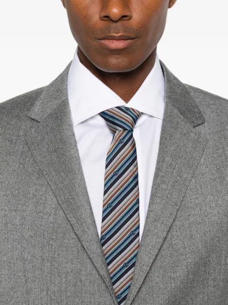 Яке Zegna с ревер сиво