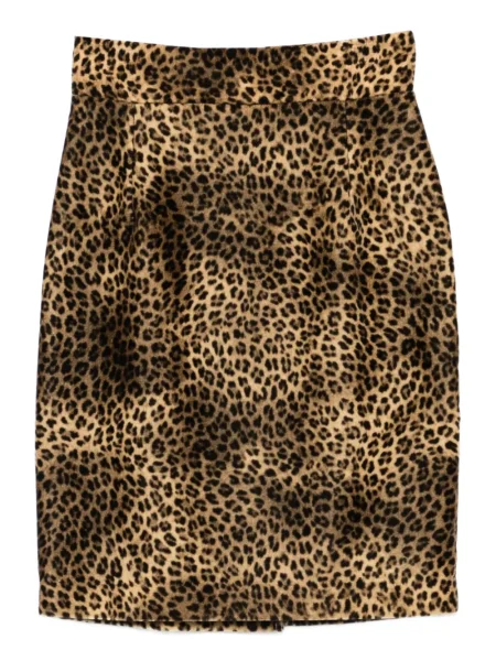 Fustă Tagliatore cu imagine cu imprimeu animal print
