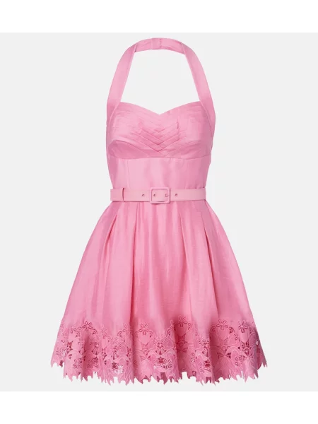 Rochie Rebecca Vallance din dantelă roz