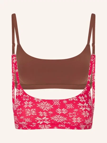 Skims Biustonosz Bustier Fits Everybody 2 Szt. rot czerwony