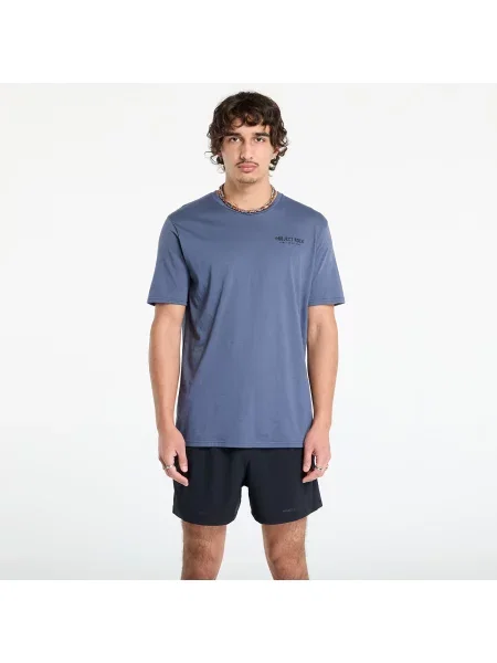 Тениска Under Armour с принт синьо