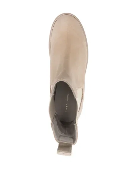 Botine chelsea Tommy Hilfiger din piele de căprioară