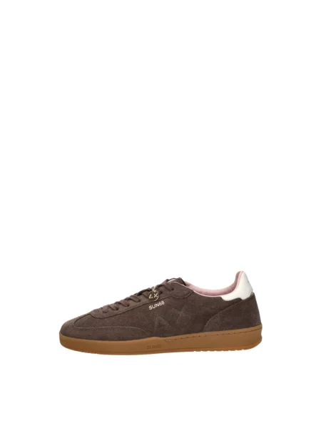 Sneakersy Sun68 zamszowe brązowe