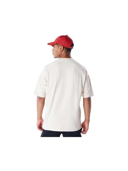 Tricou New Era bej
