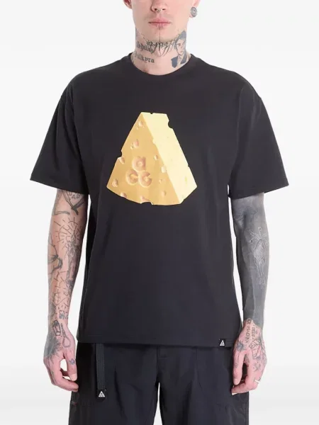 Tricou Nike cu șireturi din dantelă alergare alb