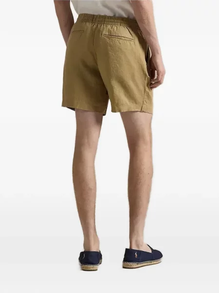 Pantaloni scurți Polo Ralph Lauren cu autograf albastru