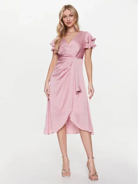DKNY Rochie cocktail roz