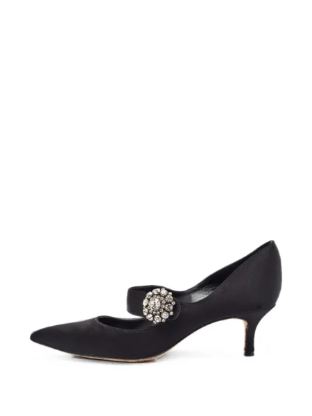 Pantofi cu toc Manolo Blahnik negru