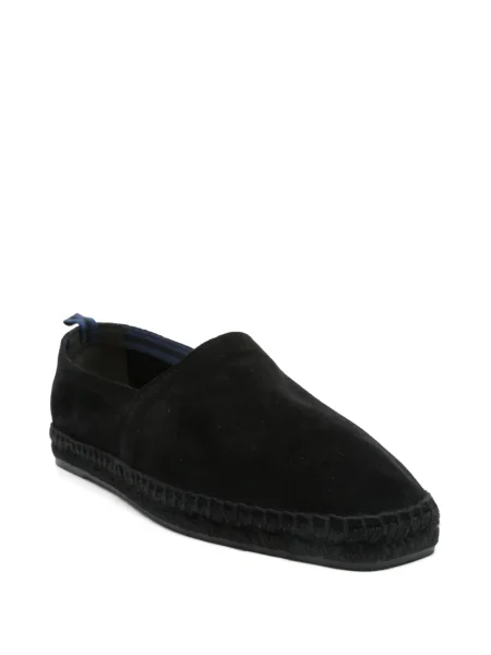 Espadrile Castaner din piele de căprioară negru