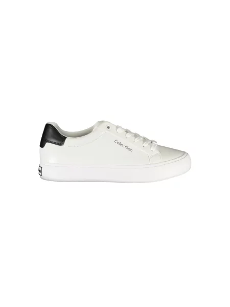 Trampki Calvin Klein koronkowe białe