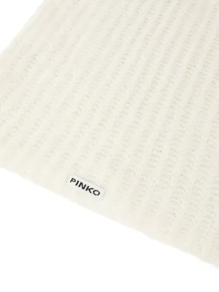 Fular Pinko tricotate alb