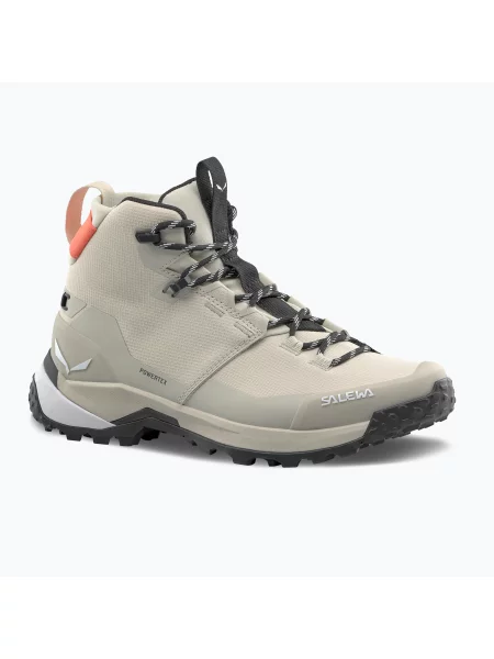 Salewa Turistické Boty Puez 2 Mid Ptx krémová béžová