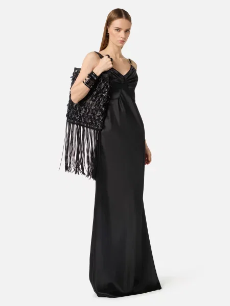 Платье Elisabetta Franchi черное