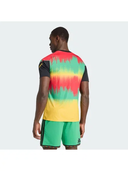 Domowa koszulka przedmeczowa Jamajka 26 x Bob Marley zielona