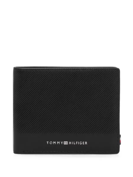 Portofel Tommy Hilfiger cu autograf negru