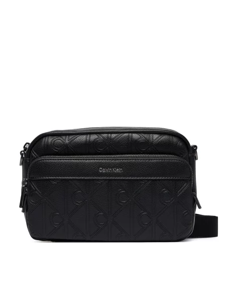 Crossbody táska Calvin Klein fekete