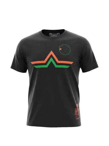 Диамант тениска Mitchell & Ness черно