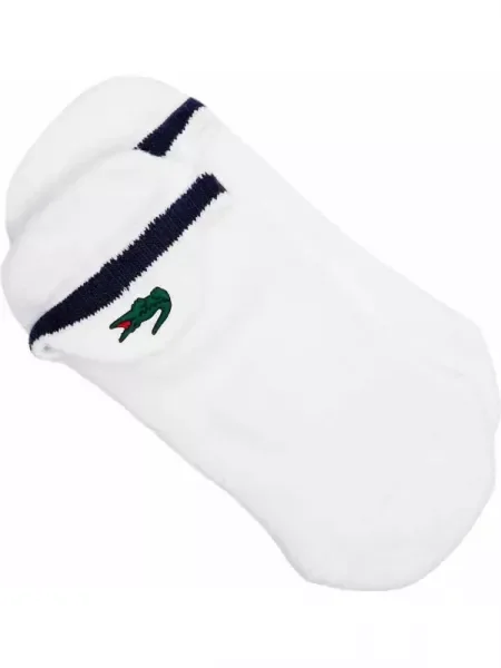 Lacoste Șosete/tălpici alb