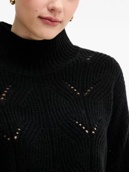 Pulover Benetton tricotate negru