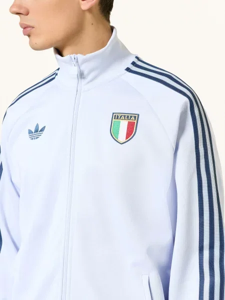 Adidas Kurtka Treningowa Italien Originals blau niebieska