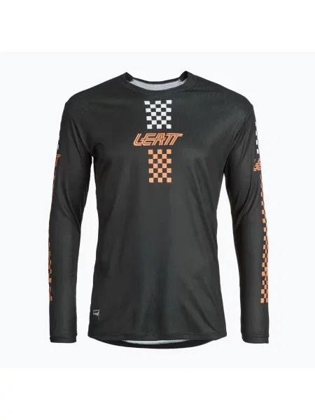 Tričko s dlouhým rukávem Leatt černé