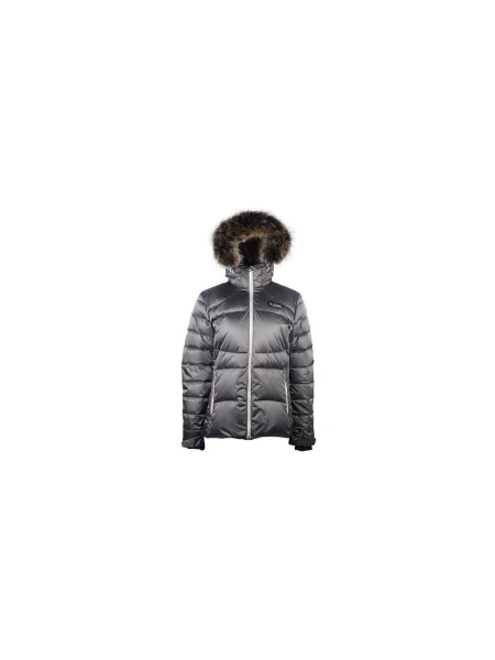 Geacă Colmar din satin gri