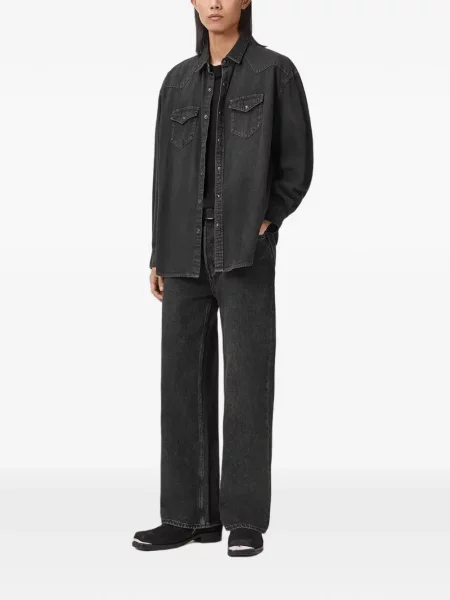 Cămașă Allsaints negru