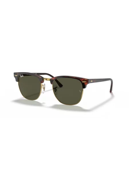 Ray-Ban Okulary Przeciwsłoneczne Clubmaster gruen brązowe