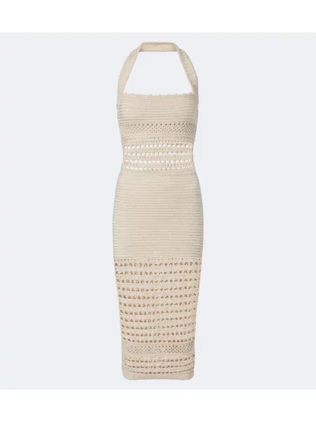 Rochie midi Retrofete alb