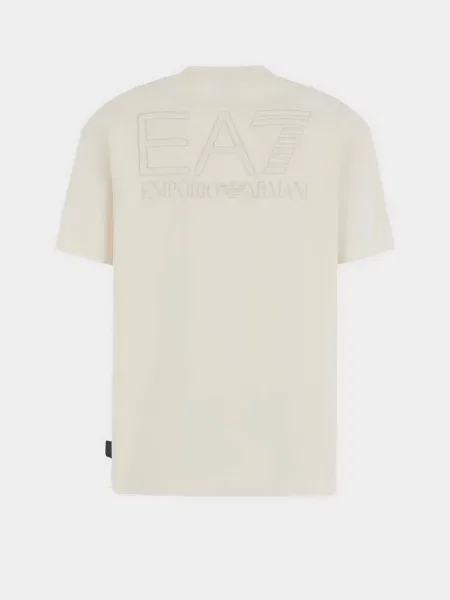 Футболка Ea7 бежевая