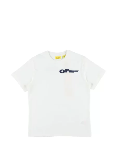 Koszulka dziecięca Off-white biała