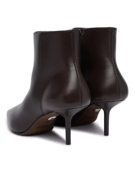 Čizme Max Mara Mxalightbootie Tamno smeđa