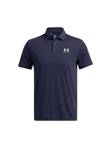 T-shirt Under Armour Icon Polo Blue XL біле