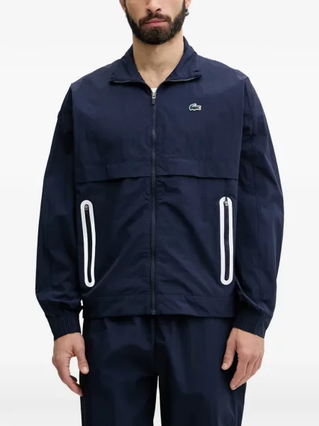 Pantaloni Lacoste alergare albastru