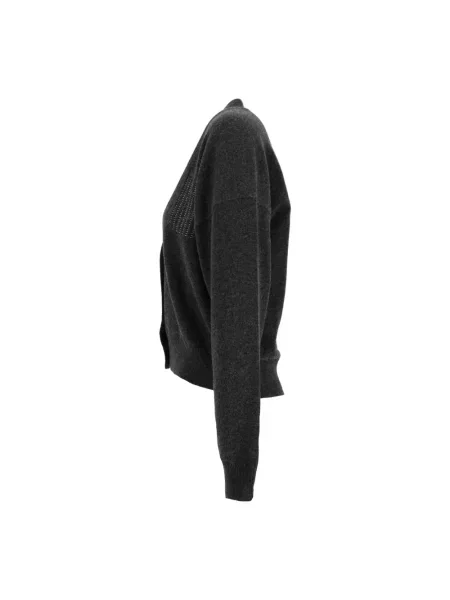 Dzianinowy sweter Peserico szary