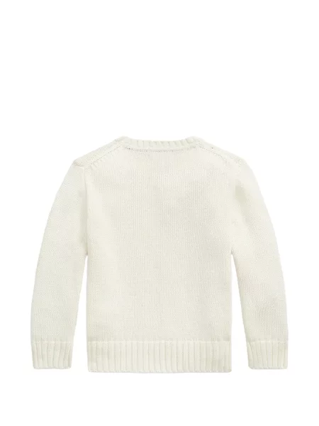 Sweter dziecięcy Polo Ralph Lauren biały
