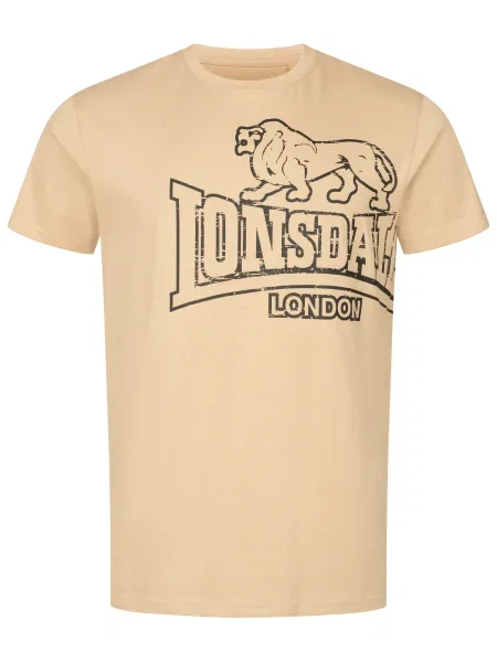 LONSDALE Tricou Langsett nisipiu negru