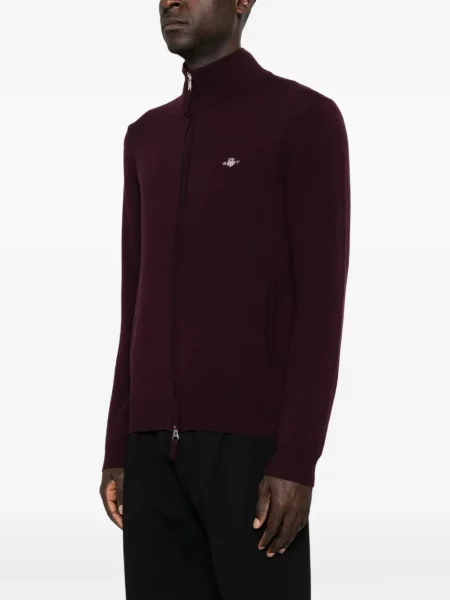 Cardigan Gant de lână roșu