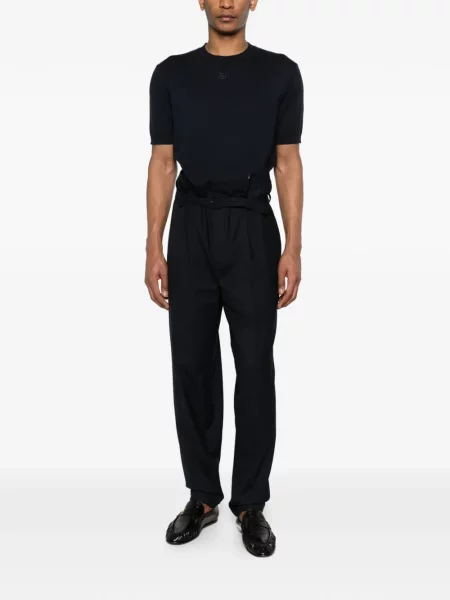 Tricou Fendi cu autograf albastru