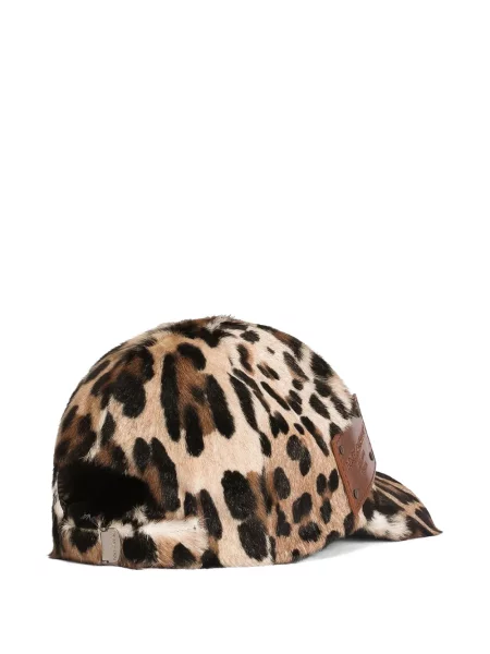 Șapcă Dolce & Gabbana cu model leopard